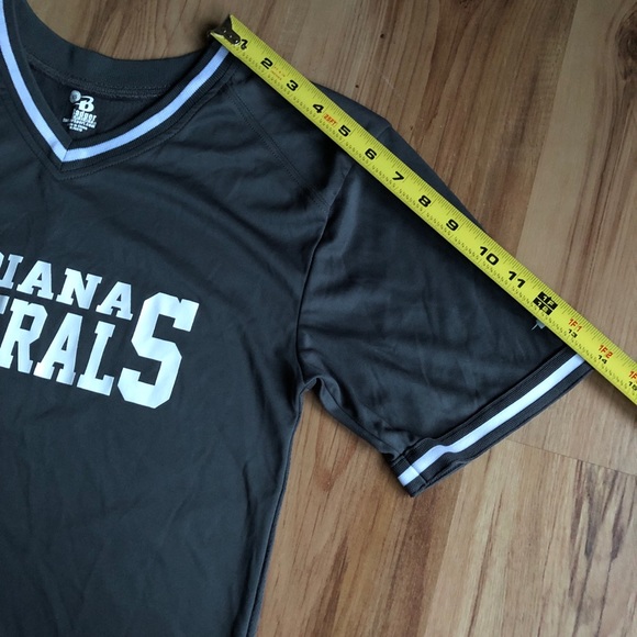 NEW Indiana Generals Sports Jersey Tee Gray XS Men’s NWOT - Picture 7 of 14